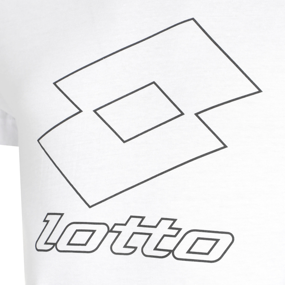 Мужское теннисное поло Lotto Smart IV 1 T-Shirt Men - White