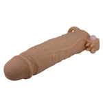 Насадка на пенис Pretty Love Xerxes с вибрацией, телесная