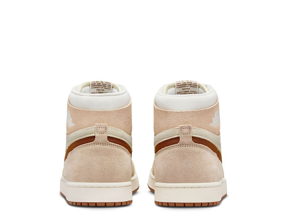 Баскетбольные кроссовки Air Jordan 1 Zoom CMFT 2 Beige shoes