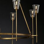 Люстра Torche De Verre 8 gold