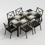 Стул Ideal Patio ФЕСТА антрацит - каркас карбон