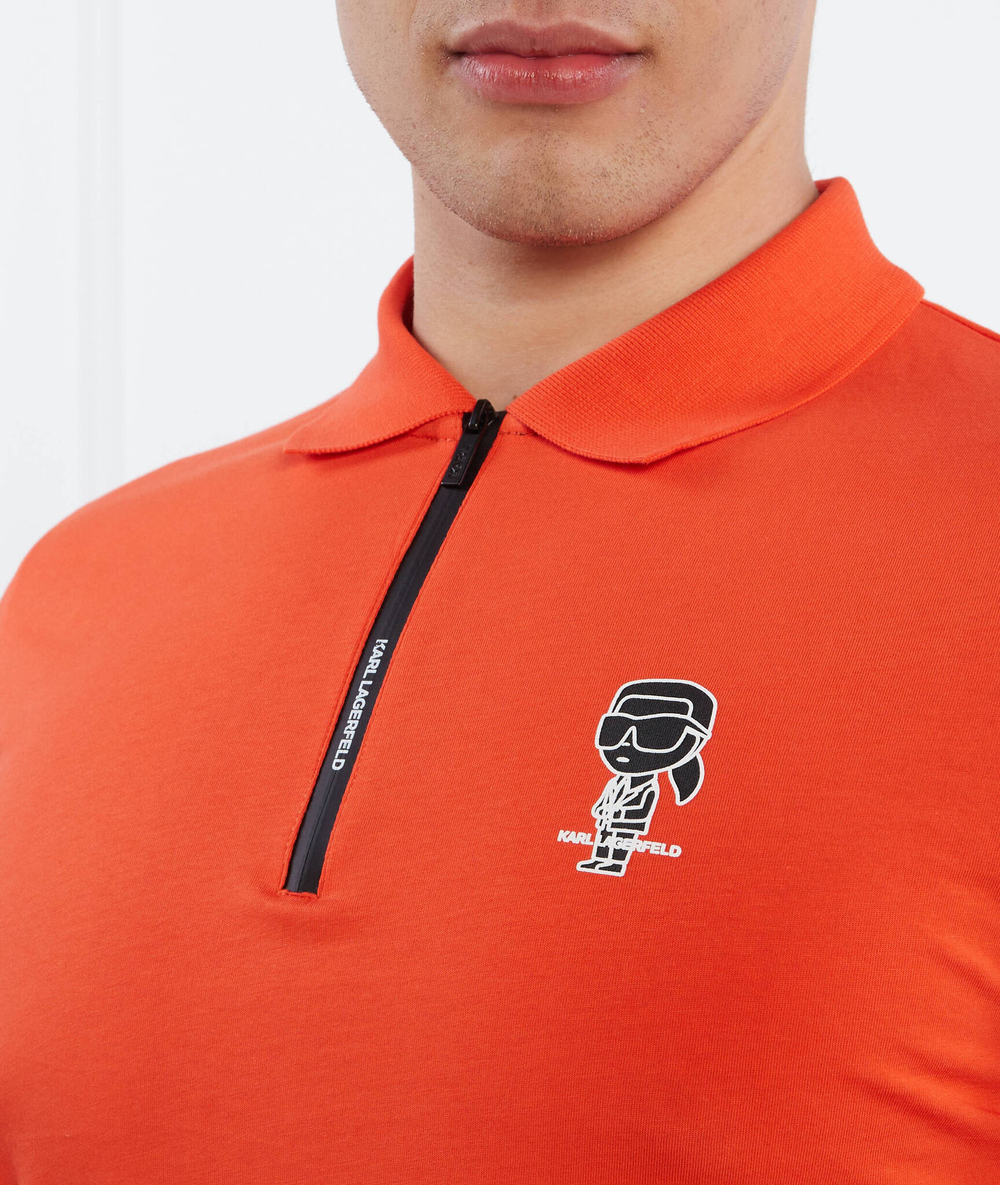 Поло Karl Lagerfeld - оранжевый(745025 532224)