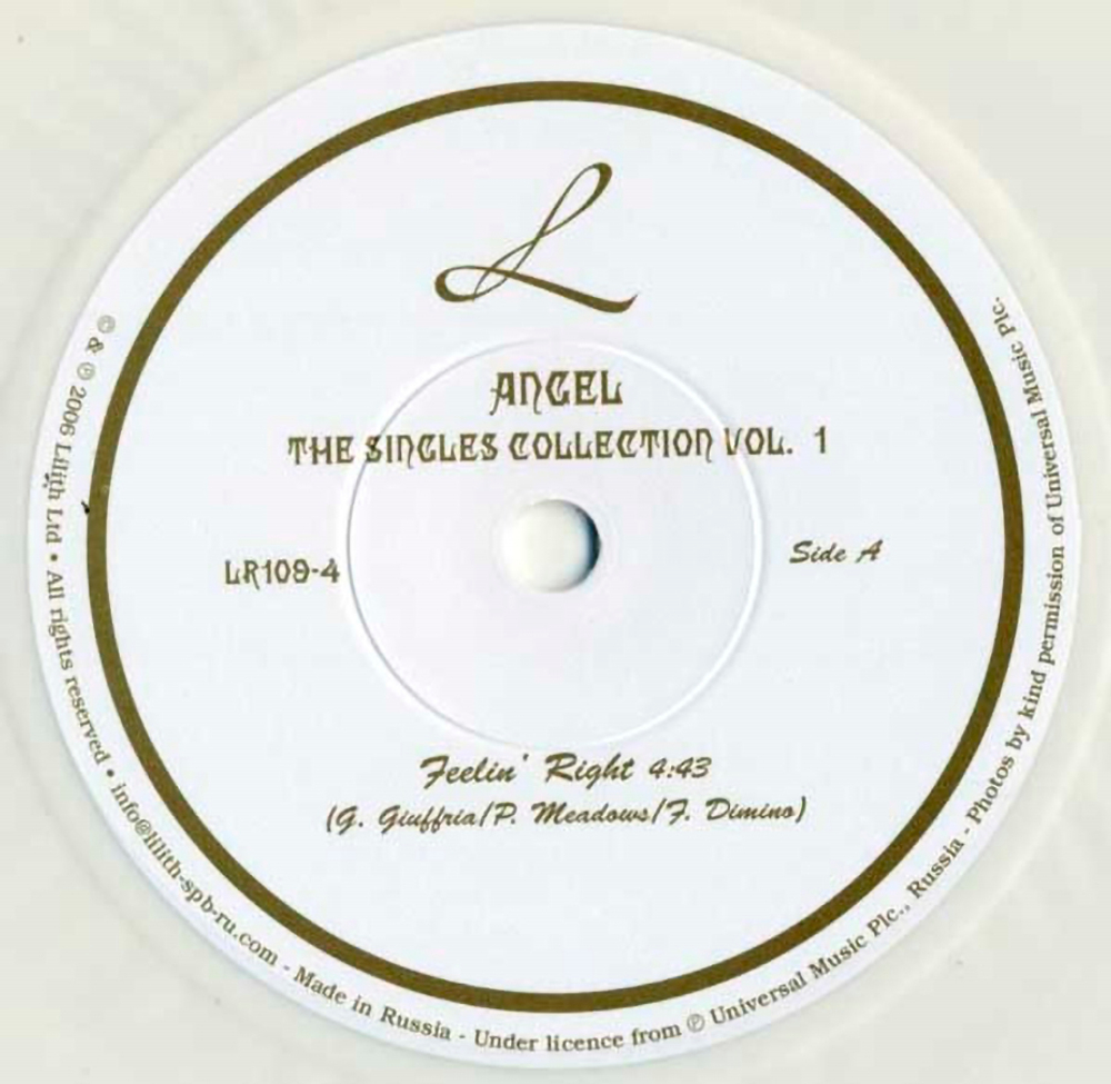 Angel / The Singles Collection Vol. 1 (Coloured Vinyl)(7x7"Vinyl Single)