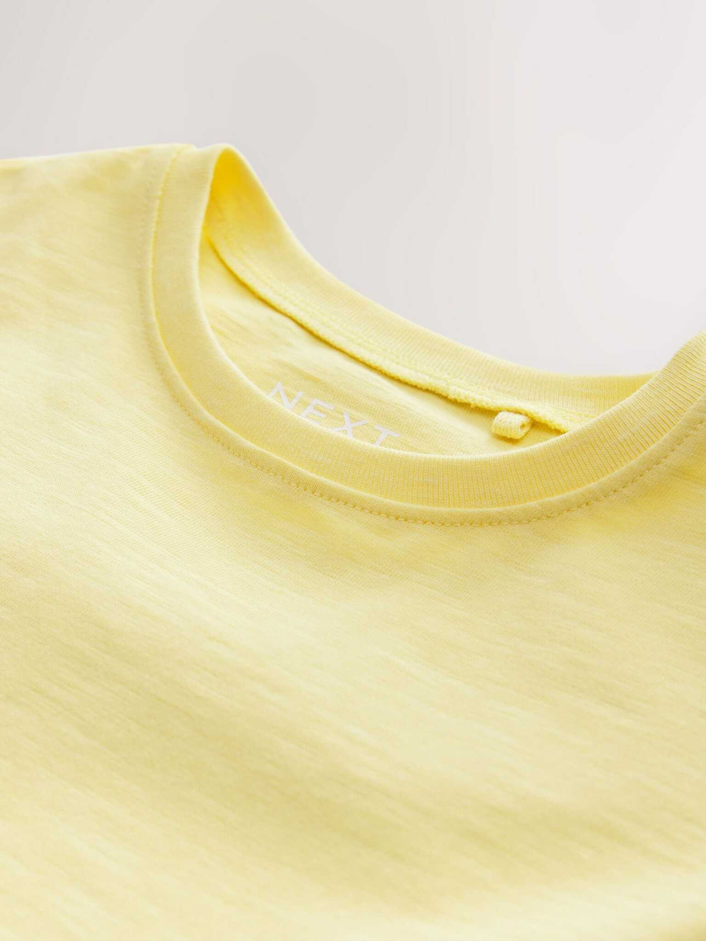Футболка с вышивкой для девочки Next AD8-257, Светло-желтый
