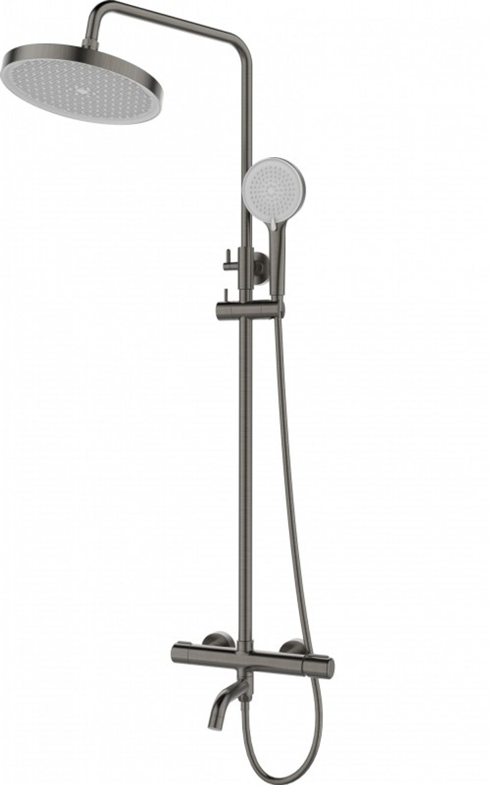 Душевая система Esbano CELINE DS-GM оружейная сталь