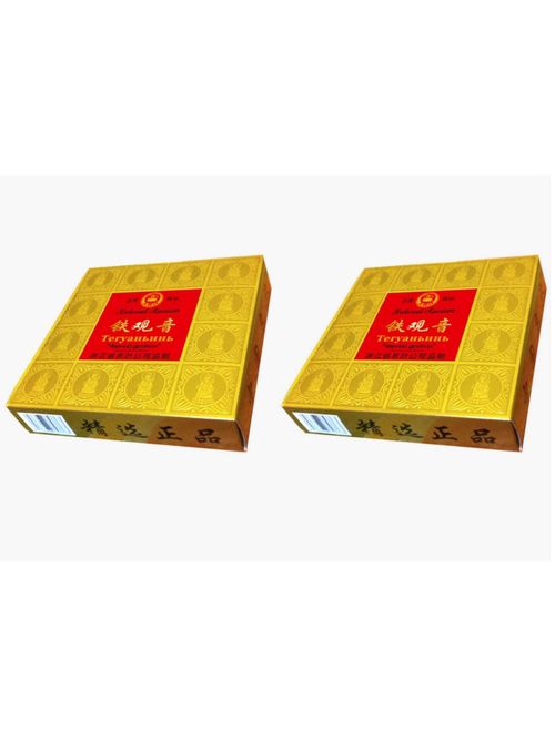 Чай улун Небесный аромат Тегуаньинь Черный дракон 120 г 2 шт