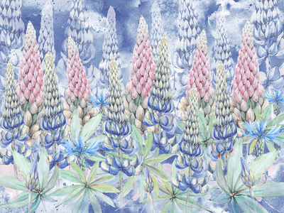 Дизайнерские обои Wall Street Morning Dew