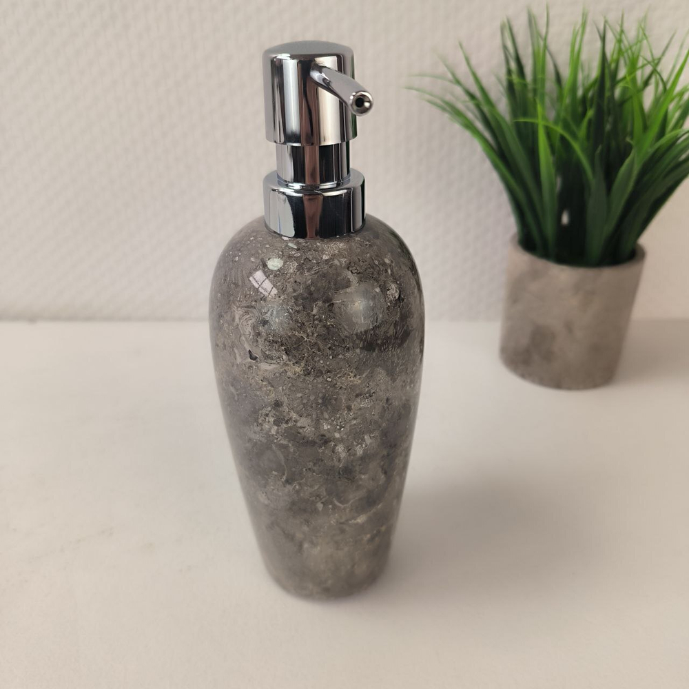 Дозатор для мыла из мрамора Grey DM-63963 (76)