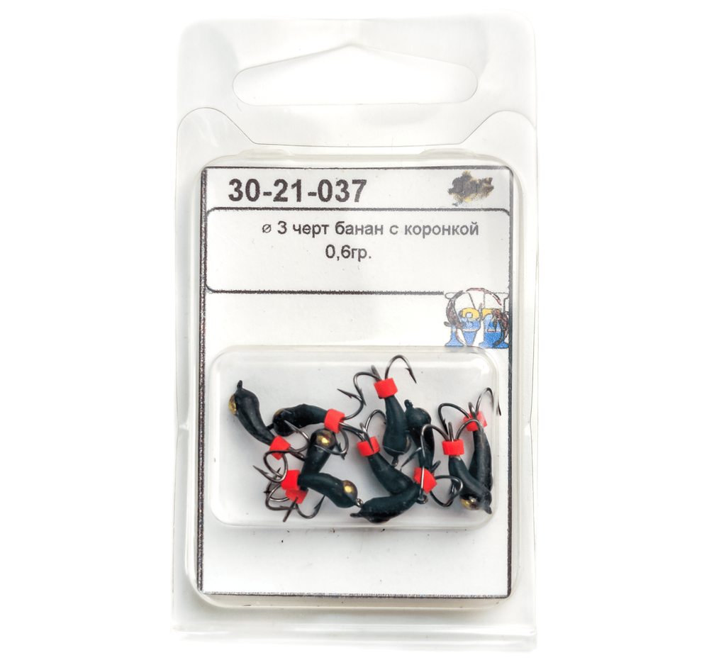 Мормышка "Черт" с подвеской (3мм)