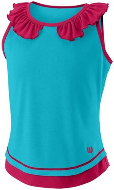 Футболка для девочки Wilson Competition Tank II G - Turquoise