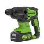 Перфоратор Greenworks G24HD аккумуляторный 24V без АКБ и ЗУ