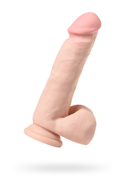 Вибратор-реалистик с пультом RealStick Elite, 10 режимов, 18 см