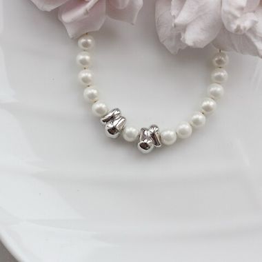 Бусина спейсер, 9*9 мм, родий, П079