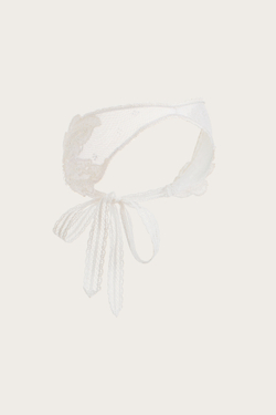 ПОВЯЗКА НА ГОЛОВУ ИЗ РАСШИТОГО КРУЖЕВА