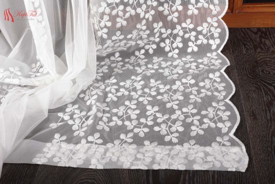 Тюль сетка Petite-Т (тёплый белый)