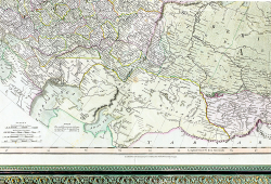 Дж. Кэри. Новая карта Российской империи. Гравюра. Лондон, 1799.