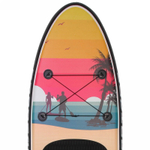 SUP-доска для плавания Gradient, 320*80*15 см + 4 аксессуара, до 150 кг Sportage