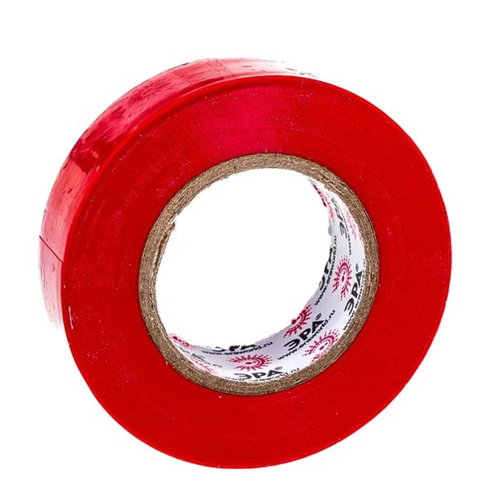 Изолента ПВХ 19ммх20м красн. ЭРА C0036541