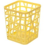 Подставка для столовых приборов пластиковая «Астория» 9*9*11см, микс цветов