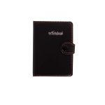 Записная книжка с авторучкой, 8,0 см * 11,0 см, 7БЦ, Alingar, иск. кожа, клапан на кнопке, 72л., клетка