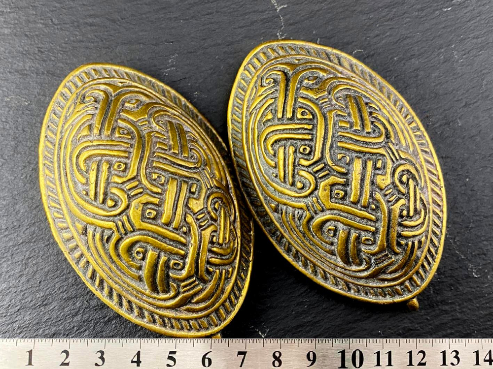 Фибула. Финляндия (пара) 11-12 в.