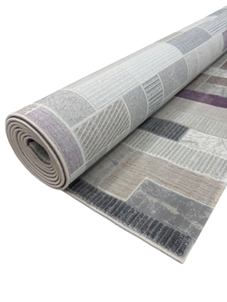 Ковер Platinium 36622A Grey/Lila Прямоугольник