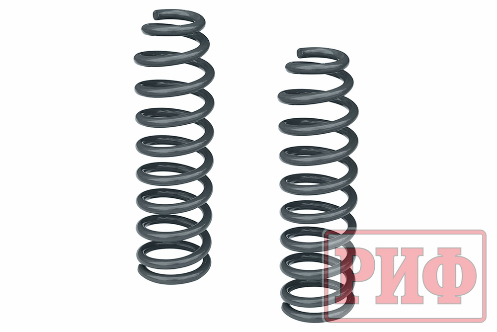 Пружины передние усиленные SsangYong Rexton 1, 2 и XVT (2006-2012), Kyron лифт 30 мм +50 кг РИФ