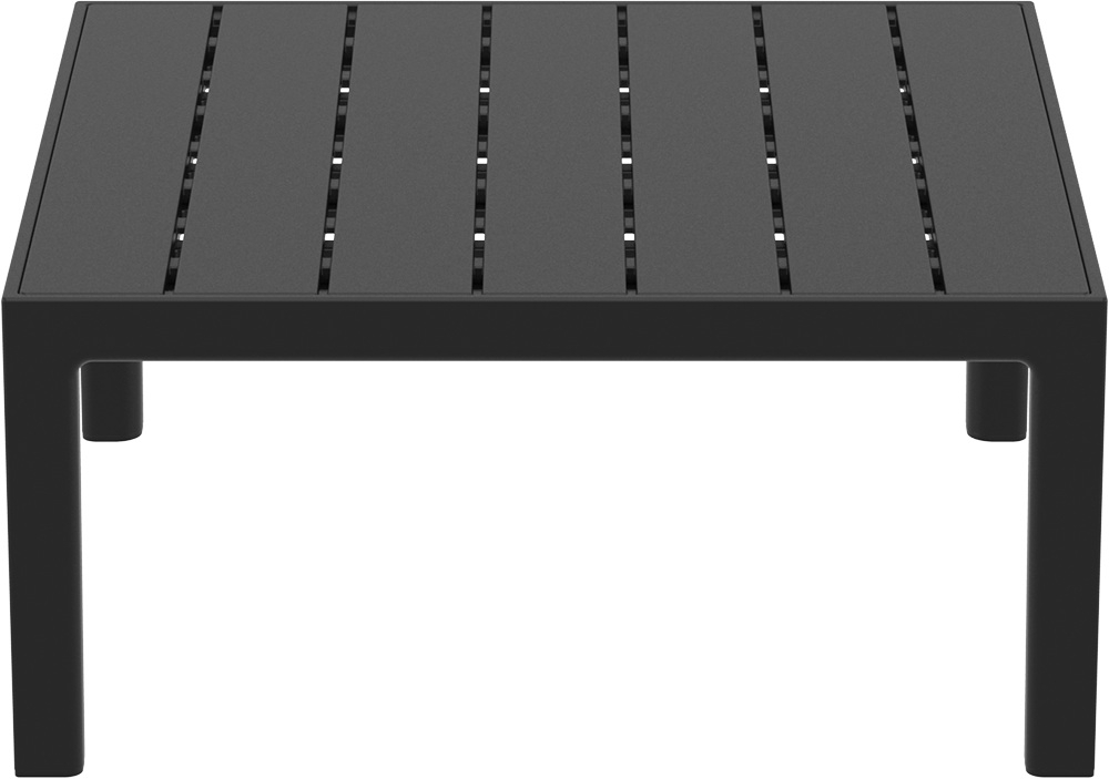 Столик пластиковый кофейный Siesta Contract Portofino Lounge, черный