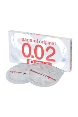 Презервативы Sagami Original 002, полиуретан, 2 шт.