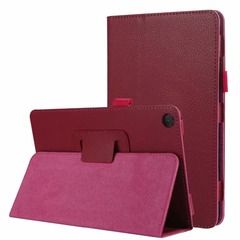 Чехол книжка-подставка Lexberry Case для Huawei MediaPad M5 Lite (8.0") - 2019 (Ярко-розовый)