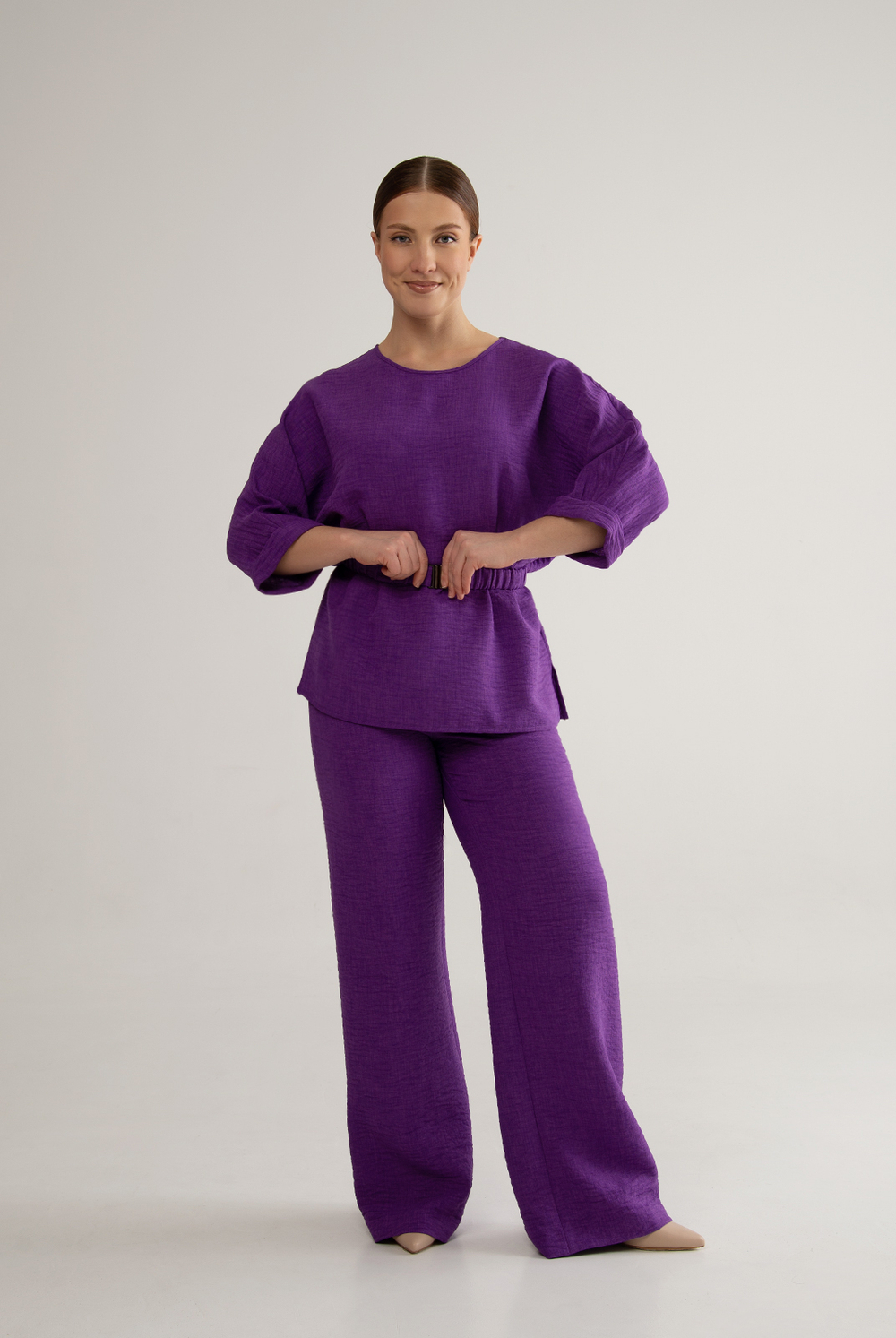 Туника 4728з, фиолетовый #527Ф204728з