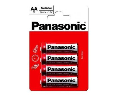 Элемент питания Panasonic Zinc Carbon R6/316 BL4