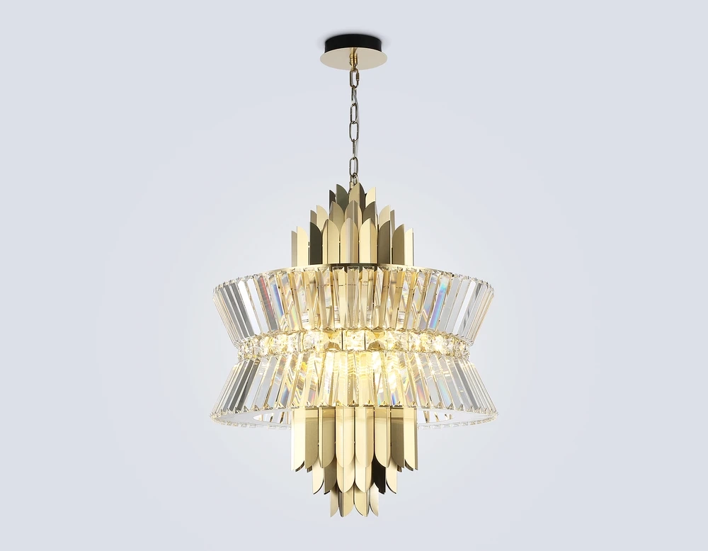 Подвесная люстра Ambrella light CRYSTAL LH41017