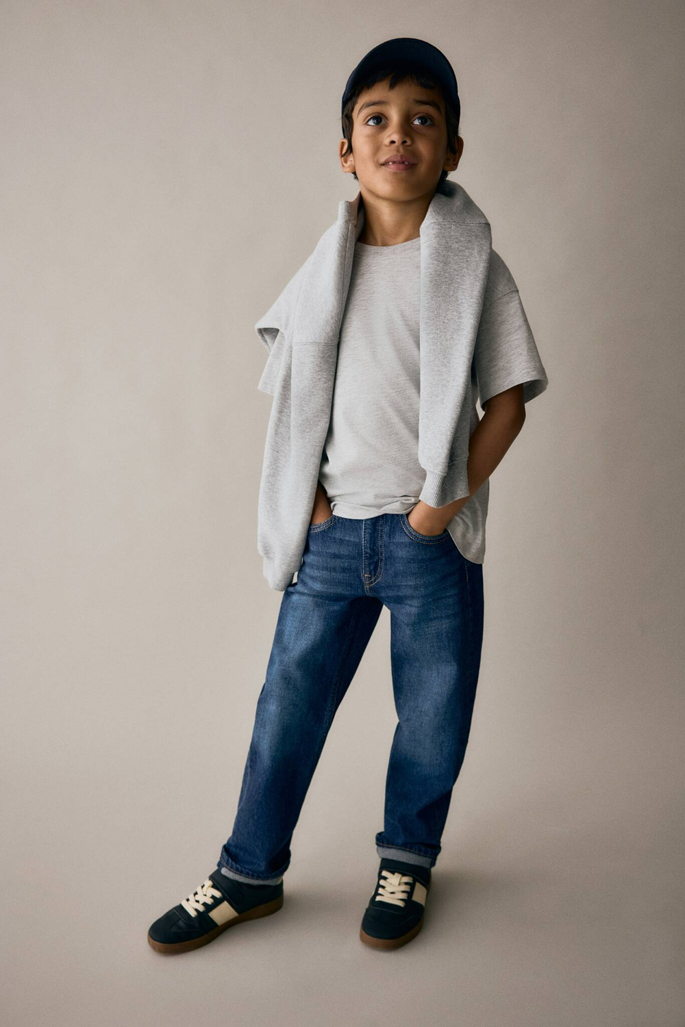 H&M Джинсы Relaxed Fit, синий