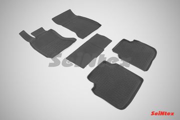 Резиновые коврики в салон BMW 7 серии [F02] (2008-2015) "Высокий борт"