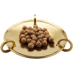 Чаша золотая  с кольцами 45 см