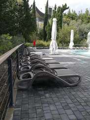 Шезлонг Eden тортора