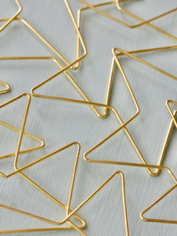 Набор основ для макраме или ловьцов снов "Звезда 20 см", 10 шт.