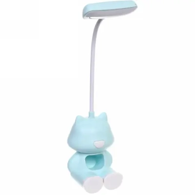 Светильник настольный «Marmalade-Кот Томас» LED 28*8,5*8см USB 2W 5V, Мятный