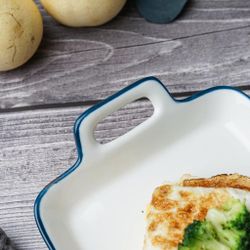 Блюдо прямоугольное 28,7*16,4 см h2,8 см 560 мл с ручками   P.L. Proff Cuisine [6]