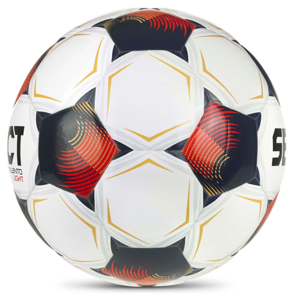 Мяч футб. SELECT Talento DB Light V26, 0775871014, р.5, 32п, ПУ, гибрид.сш, бело-т.сине-красный
