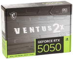 Видеокарта MSI RTX 5050 Ventus 2X OC (RTX 5050 8G VENTUS 2X OC) 8 Гб