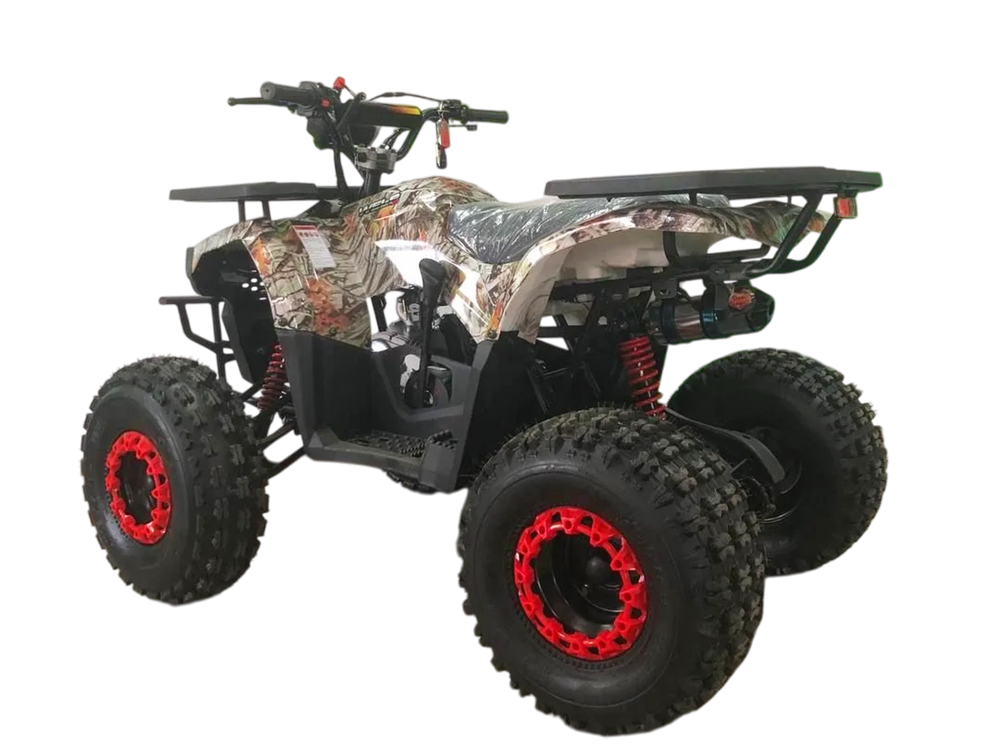 Квадроцикл WELS 125 THUNDER E2 Х (Зелёный камуфляж)