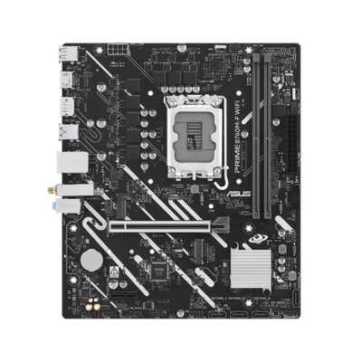 Материнская плата ASUS PRIME B760M-F WIFI, LGA1700 B760 2xDDR5 4xSATA3 2xM.2 RAID 1xHDMI 1xDP mATX