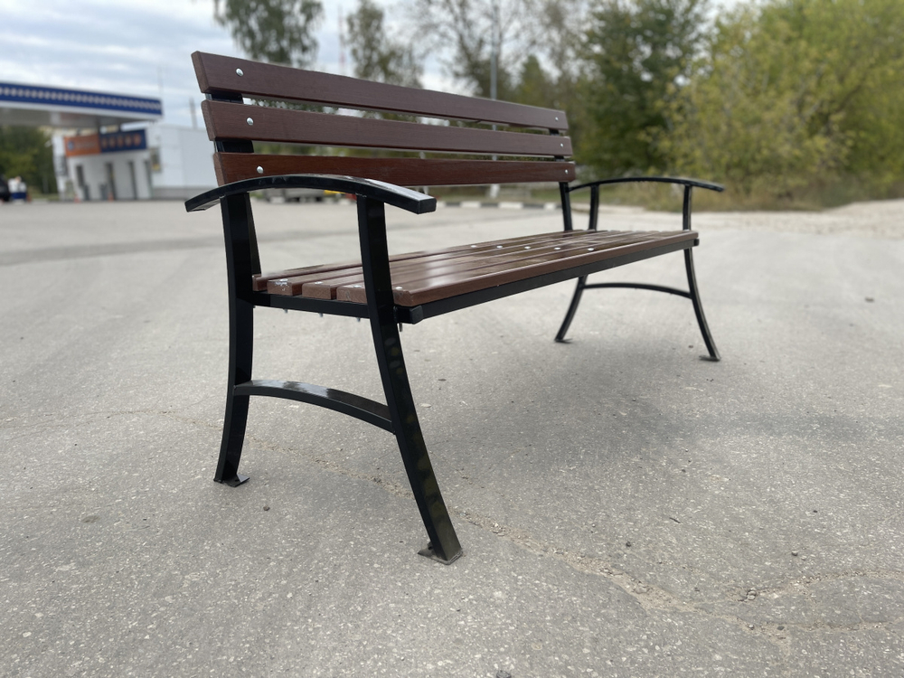 Скамейка "Вояж со спинкой" 1,5 м.