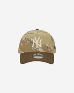 New Era Регулируемая Кепка New York Yankees 9Forty С А-Образной Рамкой, Двухцветный Тигровый Камуфляж