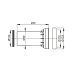 Прокладка + патрубок + уплотнение патрубка Alcadrain (M902)