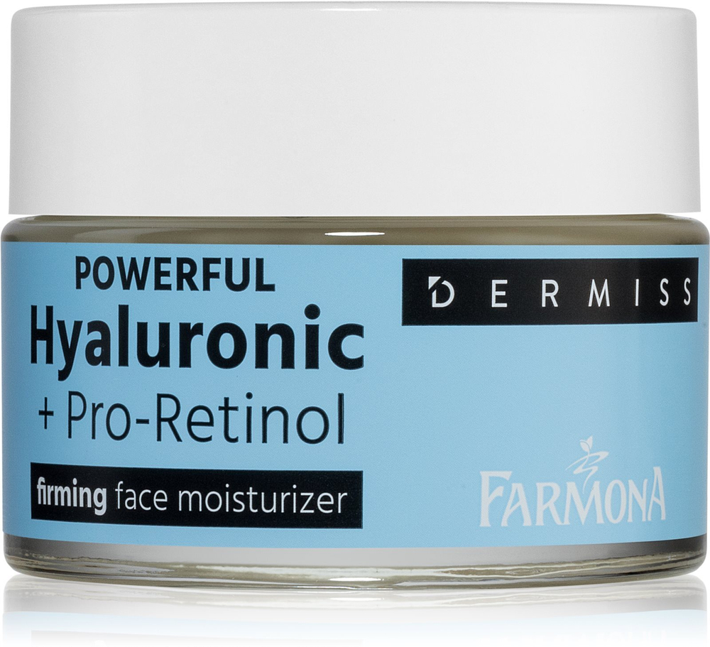 Farmona Dermiss Powerful Hyaluronic + Pro-Retinol - укрепляющий крем для лица /   50  ml  / GTIN 5900117979754