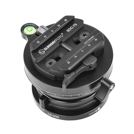 Штативная голова Sunwayfoto LB-90R+SDC-75 с креплением Arca-Swiss/Weaver