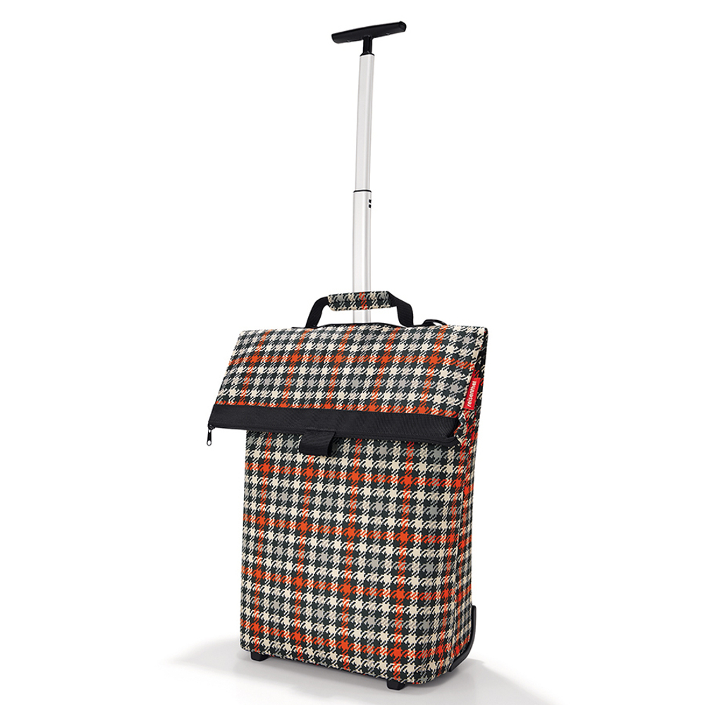 Сумка-тележка trolley m glencheck red